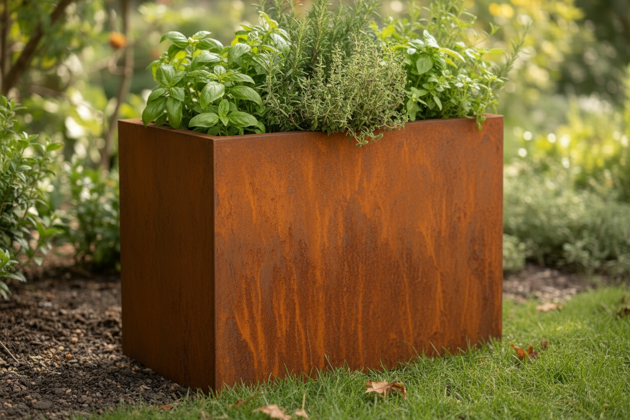 Fyrkantig / Rektangulär kruka