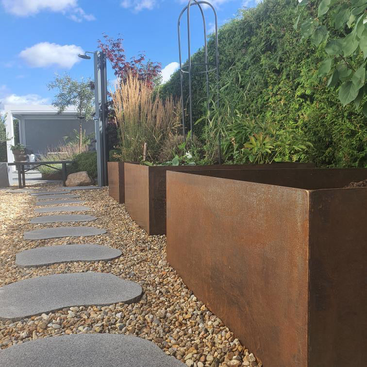 Pallkrage/odlingsram Corten